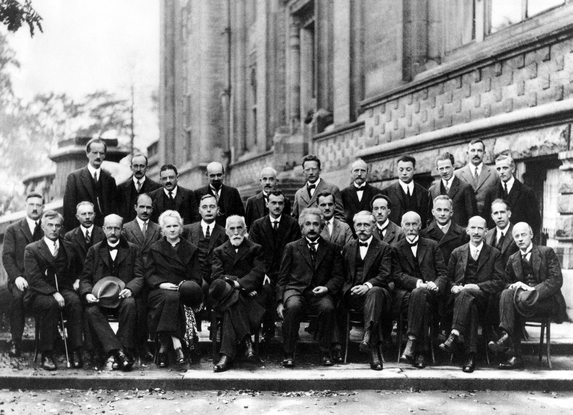 Registro da Conferência de Solvay em 1927